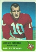 Saxton with the Texans